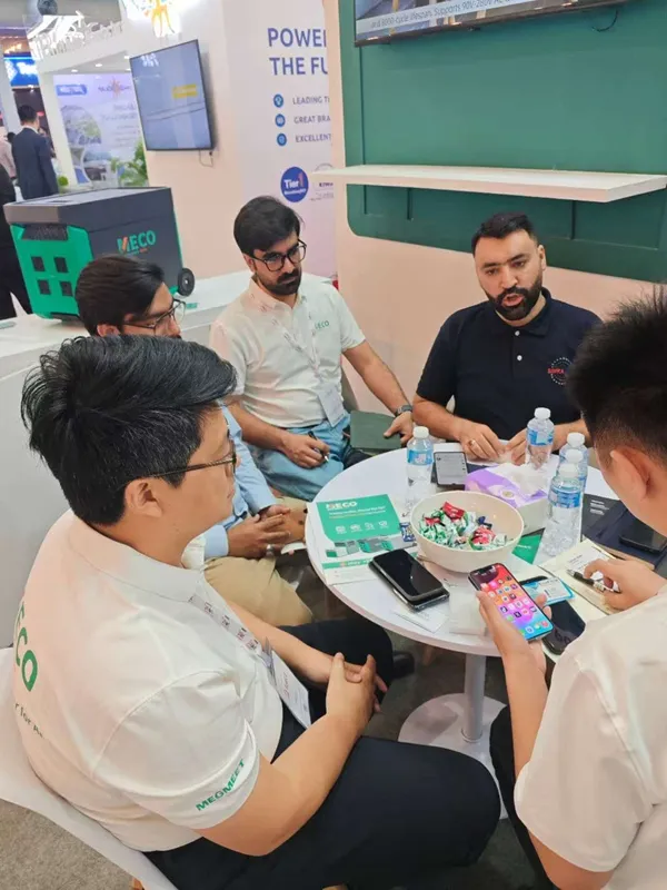 MECO Power made its debut at the Pakistan Photovoltaic Energy Storage Exhibition.webp